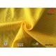 7*1 54D FDY SHINY Polyester Micro Mesh Fabric , Yellow Swimsuit Mesh Fabric