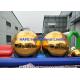 Single Color Printing Inflatable Mirror Balloon 2.5m Sphere Tube With Branding Logo