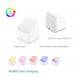 ABS 5lm Small Plug In Night Lights RGB USB Powered Color Changing