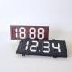 Manual Turnover 7 Segment Gas Price Sign Plastic Number Display Board
