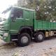 Long Distance Cargo Transport Truck 8x4 With Single Line Air Assisted Brake System