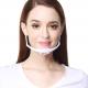 Restaurant Chef Transparent ABS PET Hygienic Face Mask