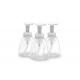 Transparent 300ml Empty Foam Pump Bottles For Shampoos Facial Cleansers