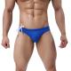 Mid Rise Patterned Boxer Briefs Bikini Adjustable Men Swimming Short