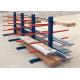 Optional Color Cantilever Pipe Rack Spray Painting Surface Single Double Side