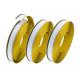 Yellow Color Painting Aluminum Trim Cap Grade A With One Side Edge Return Side