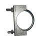 Customization Galvanized Pipe Saddles U Type 75mm Poultry Feeder pipe saddle clamp