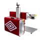 Portable RF Metal Tube CO2 Laser Marking Machine For Leather Wood Engraving