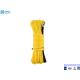 New Durable Useful 15/32 x 100' Yellow Synthetic Winch Rope for Cars Tractor Vehicles