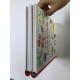 Round Spine Kids Hardbound Book Printing / Spiral Binding Wire O Book