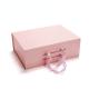 Custom Order Others Type Empty Paper Magnetic Folding Gift Packaging Box With Ribbon