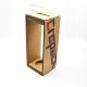 Corrugated Paper Simple Red Wine Box With Portable Rope Rigid Gift Boxes