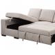 Dongguan Tianhang Furniture Adjustable Sectional Corner Foldable Receptacle Breathable Beige Fabric Living Room Sofa  Fu