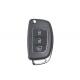 Hyundai Flip Remote Key Fob OKA-421T 3 Button 433 Mhz Chip 4D60 80BIT