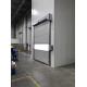 PVC Fabric Fast Roll Up Garage Doors Auto Roller Shutter Doors 0.8 - 1.2m/s speed