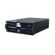 Ultra Wide Input Frequency 40-70Hz Rack Mounted UPS System With RS232 Communication Interface