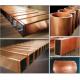 Rectangular Shape ASTM Copper Mould Tube 300mm Thickness For CCM