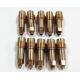 BeCu Material Precision Mould Parts Nozzle Tips Hot Sprue Concentricity 0.01mm