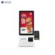 250nits Brightness Android Or Windows Self Service Kiosks With Thermal Printer And QR Scanner