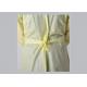 Air Permeable Disposable Chemotherapy Gowns Isolation Gown With Cuff