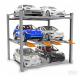Double Wide 3 Level Parking System/Triple Stacker Car Parking Lift/Tri Level Parking Lift/6 Cars Hydraulic