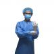 Fluid Resistant Non Woven Isolation Gown With Elastic Cuff