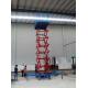 Hydraulic Motorised Scissor Lift , 480kg 11 Meter Mobile Boom Lift