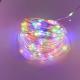 20/50/100M Outdoor Solar Fairy Light Copper Wire Christmas Holiday Light Garden Patio Party Green PVC Wire Solar String Light