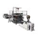 SPC Floor Board Extrusion Line With Conic Twin Screw Extruder 95/192 Output 800k/h