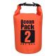 Leakproof PVC Dry Bag , Waterproof Bag 2 Liter For Swimming Fishing OEM