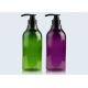 750ml PET Plastic Custom Cosmetic Bottles Light Weight With Lotion Pump
