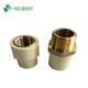 ASTM Pipe Fitting CPVC Brass Female Male Threaded Adapter Coupling with 100% Material