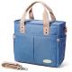 Collapsible Wide Mouth Opening Insulated Lunch Handbag