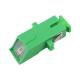 FTTH Box SC/APC Inner Flip Fiber Optic Connector Adapters With Flange