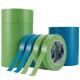 Green 24mm Low Tack Painters Washi Masking Tape For Painting Artists Decorating