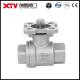Xtv 1/2 Inch 2PC Ball Valve with Mountain Pad High Platform Designed and Manufactured