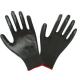 Black Nitrile Coated Nylon Gloves