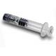 Transparent Color Vapor Accessories CBD Oil Luer Lock Glass Syringe 1ml