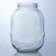 Clear Round Glass Jar for Decal Surface Handling in Food Grade Production Solution