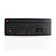 107 Keys Industrial Membrane Keyboard with Chemical and Liquid Resistance G.W. 1.40KG