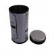 Round Small Empty Metal Coffee Tin With Plug Lid 68*153mm