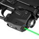 Ipx4 Shotgun Hunting Accessories Picatinny Mount 650nm Green Light Laser Sight