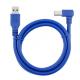 High Speed 5Gbps 90 Degree Right Angle USB 3.0  A Male to USB B Type Printer Cable for Epson HP