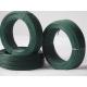 Green PVC Coated Iron Wire Corrosion Resistance 6mm Roll Binding Wires BS EN 10245-2
