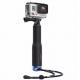 Aluminum Portable Selfie Stick Extendable Pole Telescoping Handheld Monopod With Mount Adapter
