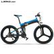 SHlMANO Lankeleisi Electric Bike , Electric Mountain Bicycles 10AH Panasonic