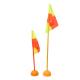 1m 1.5m Soccer Field Corner Flags , OEM Sports Corner Flags