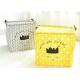 Promotion Big Size Kraft Paper Storage Bags Hamper Basket Canvas With Printing