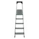 5 Steps Portable Domestic Foldaway Aluminum Step Ladder EN131 GS