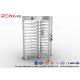 High Security Full High Turnstile Stainless Steel Access Control For Prisons Turnstile